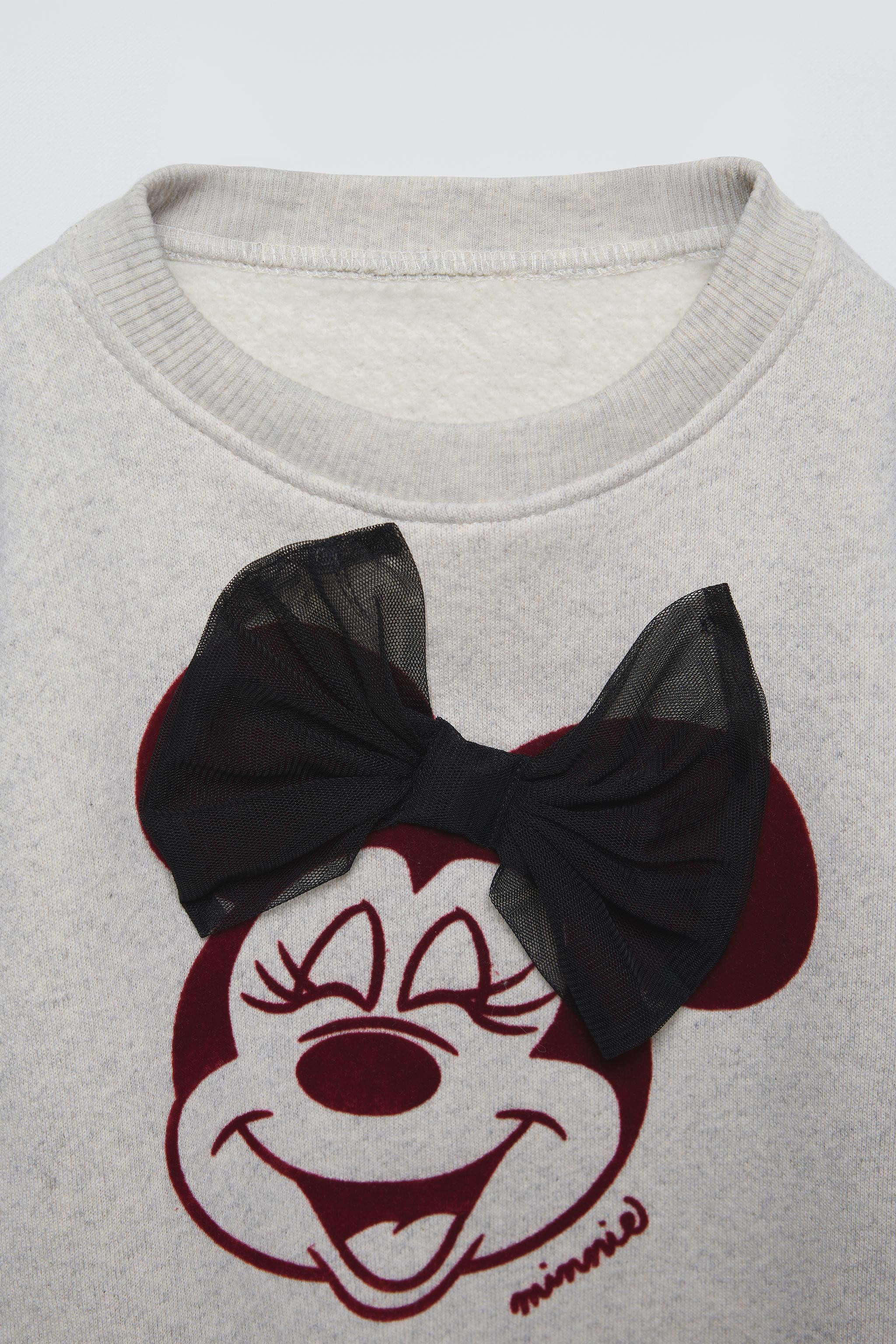MINNIE MOUSE © DISNEY TULLE SWEATSHIRT | Zara US
