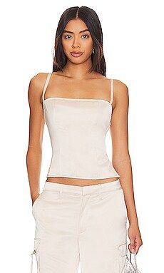 LIONESS Butterfly Corset in Cream from Revolve.com | Revolve Clothing (Global)