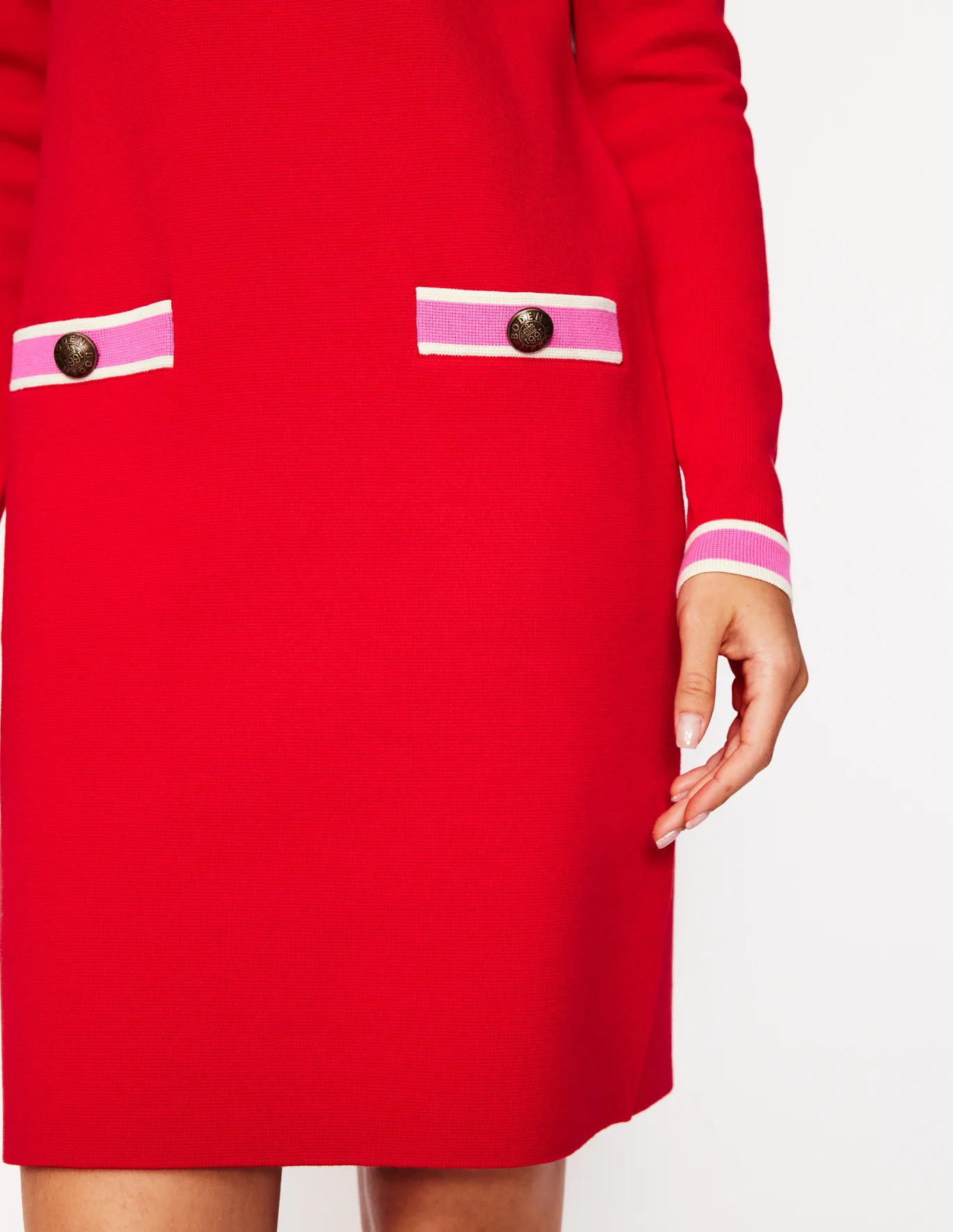 Holly Knitted Shift Dress | Boden (US)