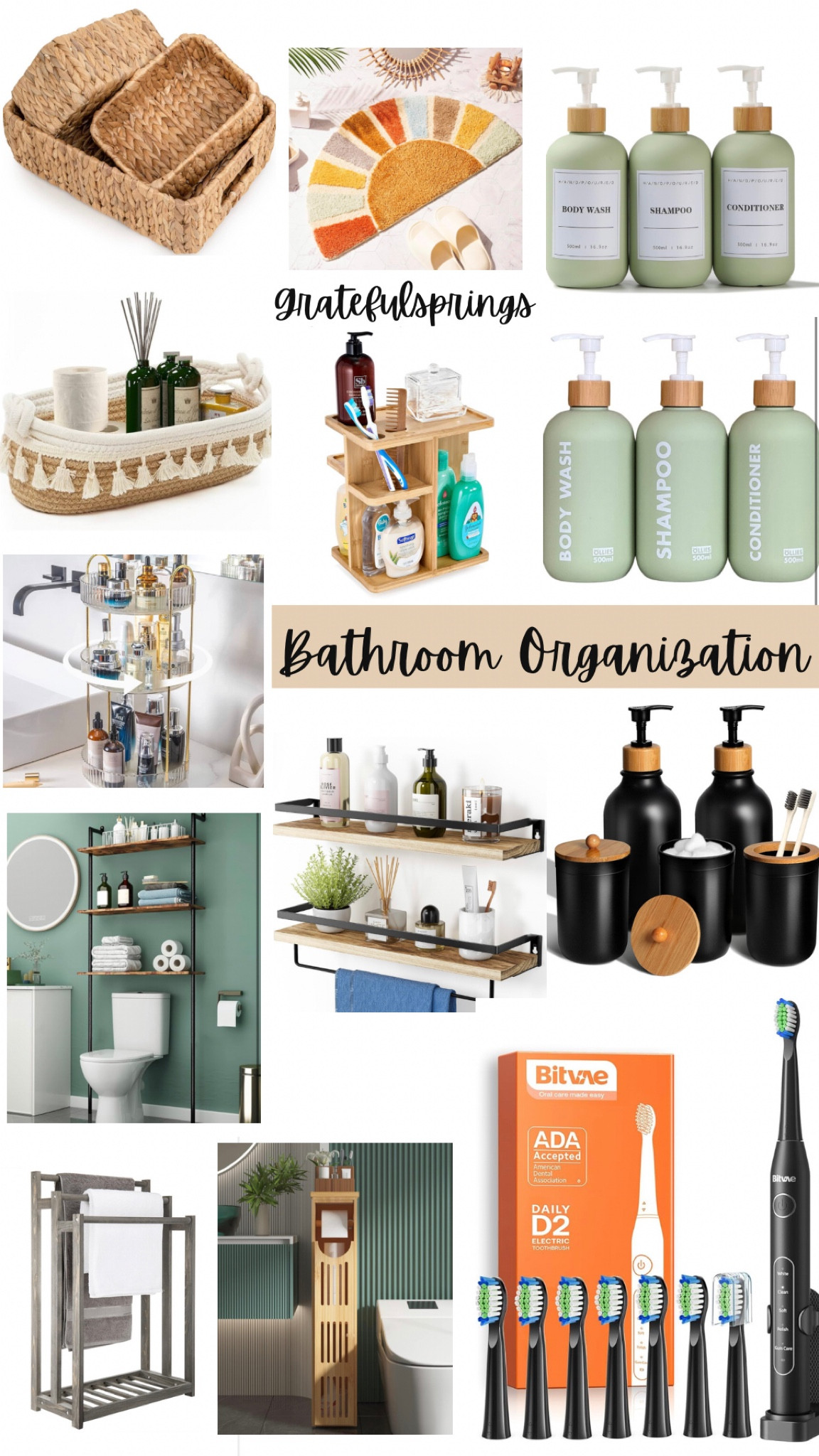 It’s the new year and it’s time to get organized for the best year yet! Here’s everything you need to get started organizing and making your bathroom a fab place to be! 

#organizing #organization #bathroom #shelves #bath #newyear #newyeargoals #home 

#LTKsalealert #LTKfindsunder50 #LTKhome