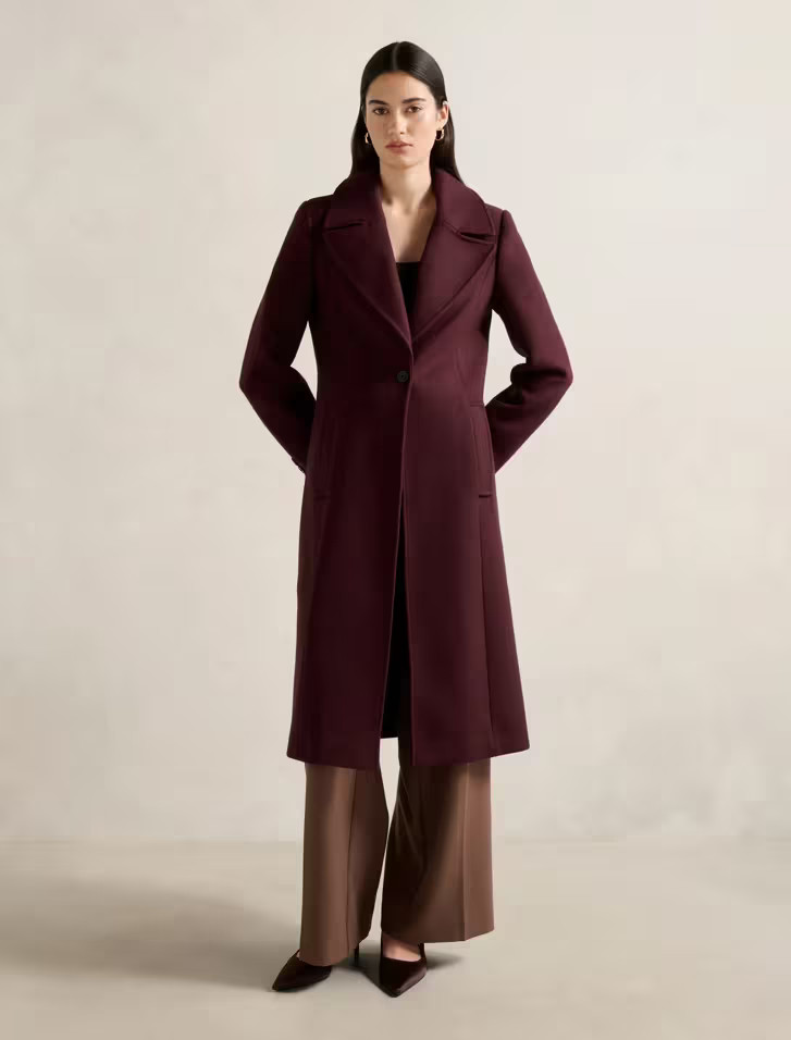 Danielle Single Breasted Coat | Ever New (CA)
