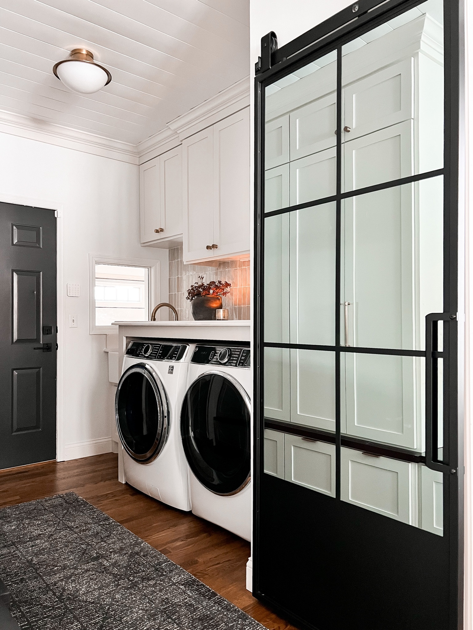 Mudroom rug & light source 

#LTKstyletip #LTKhome #LTKFind