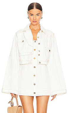 Acler Valleybrook Jacket in Ivory from Revolve.com | Revolve Clothing (Global)