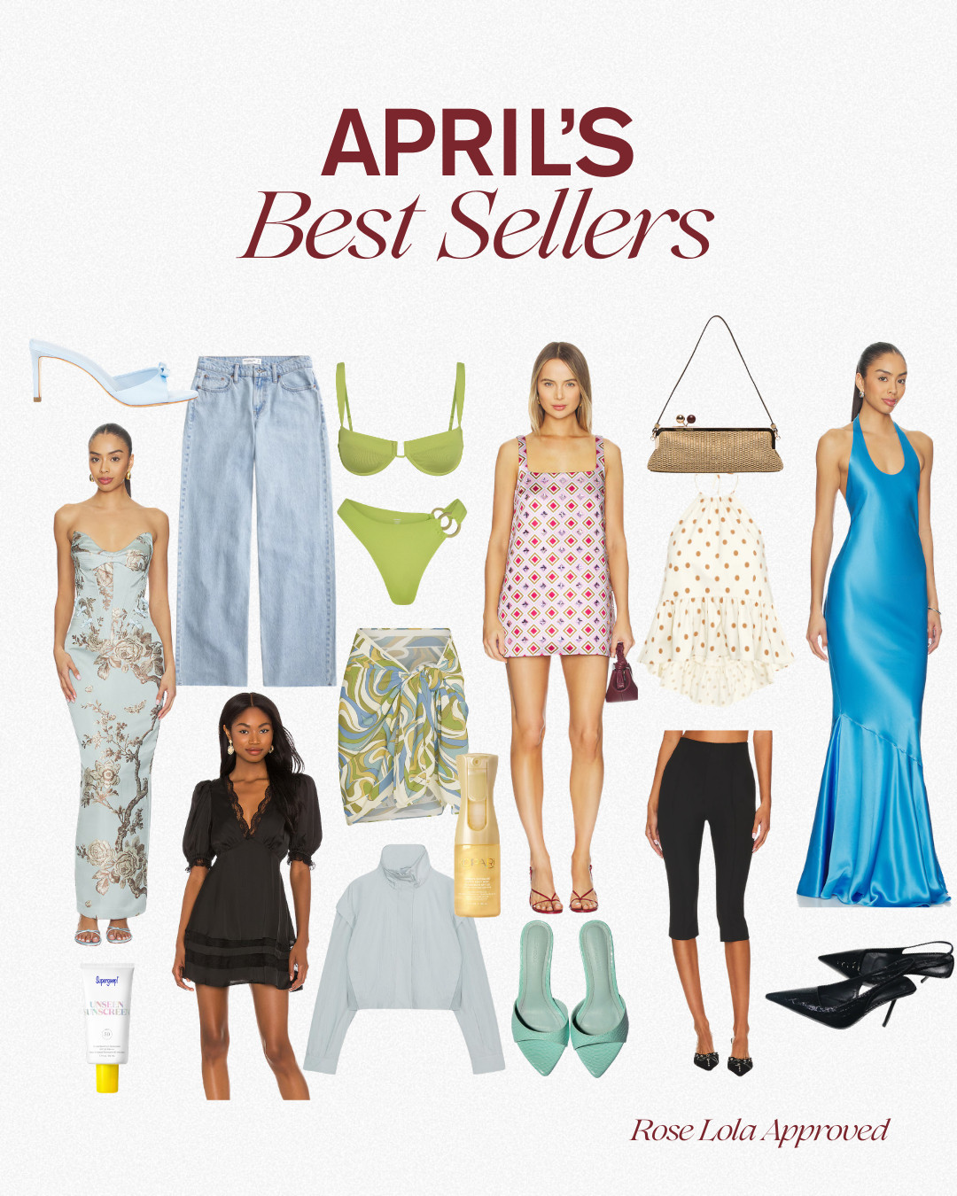 April's best sellers! 🩵🫧🌸

Summer outfits
Wedding guest dress
Spring outfits 2026
Spring outfit
Vacation outfits beach
Swimwear
Date night outfits 

 #LTKootd #LTKSeasonal #LTKSwim