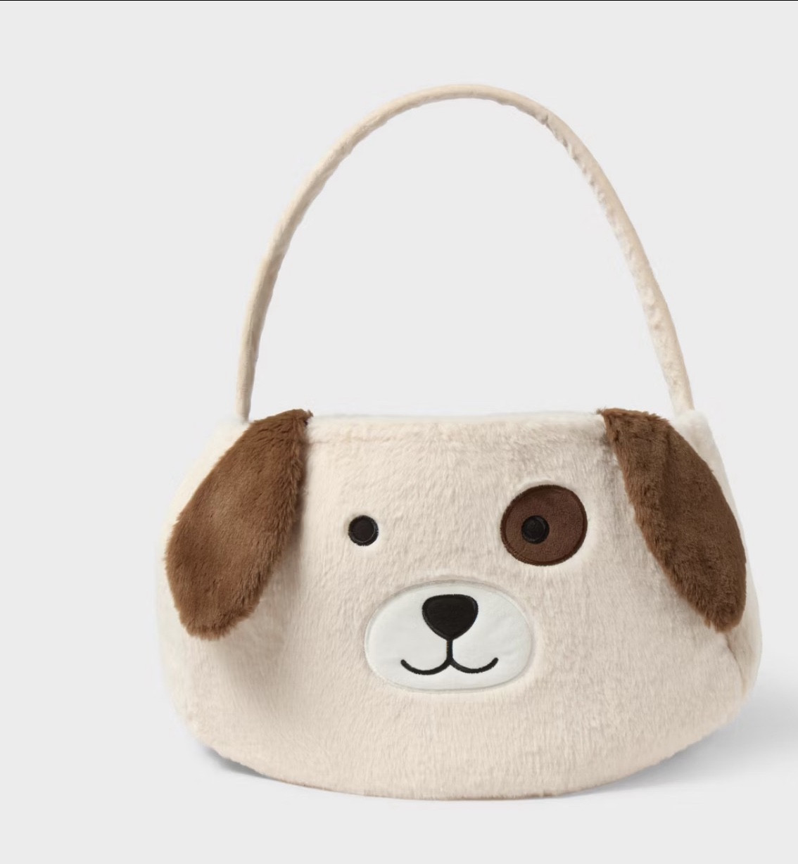 Celebrate Easter with a jumbo plush puppy basket
Features a charming cream and dark brown design
Made from soft plush construction
Includes a handle and folds flat for storage
Perfect for Easter or springtime decorations
Dimensions: 10 Inches (H) x 15.5 Inches (W) x 15.5 Inches (D)
Description
Add a touch of whimsy to your Easter celebrations with the Easter Jumbo Plush Puppy Basket - Spritz™. Crafted from soft plush construction, this charming basket features a delightful puppy design in cream and dark brown hues. Its spacious round shape, measuring 15.5 inches in both width and depth, offers ample room for treats and goodies. With a convenient handle and the ability to fold flat, it's perfect for easy storage and organization.

Spritz™: Pops of joy that make the moment™@Target 

#LTKFestival #LTKSaleAlert #LTKU