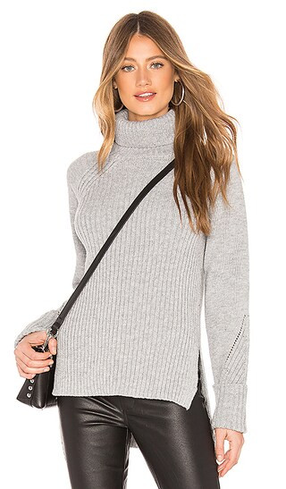 Ribbed Turtleneck Sweater
                    
                    Bobi | Revolve Clothing (Global)