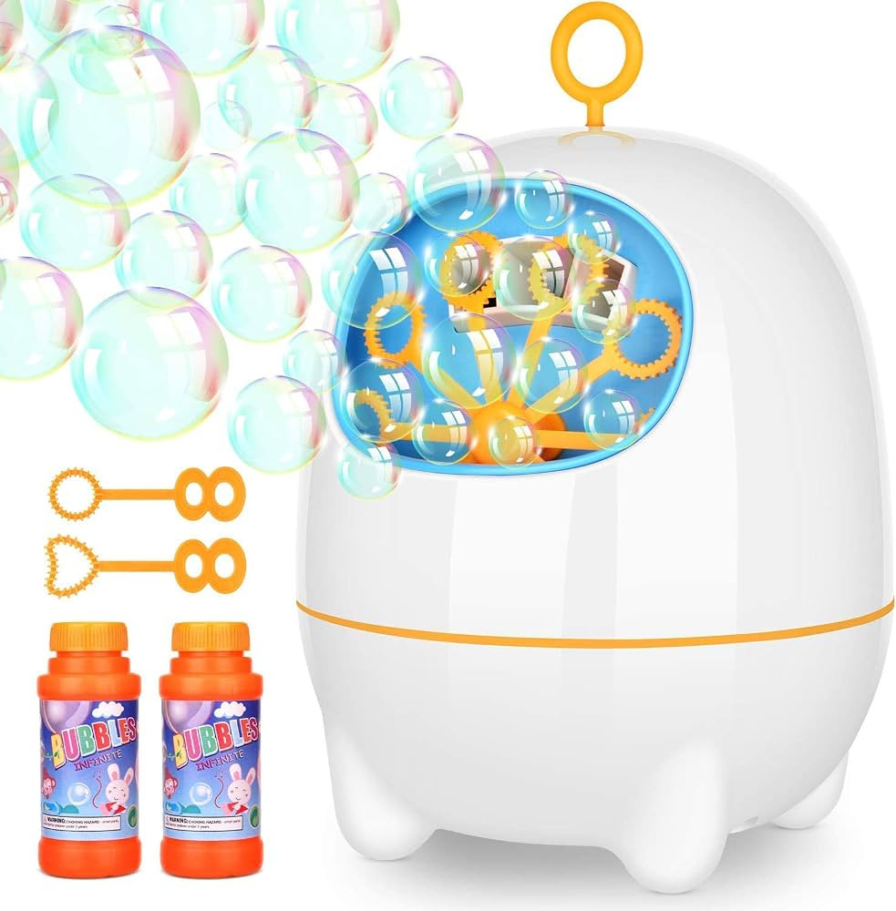 Victostar Bubble Machine, Automatic Bubble Machine for Kids with Bubbles Solutions (17 oz Total) ... | Amazon (US)