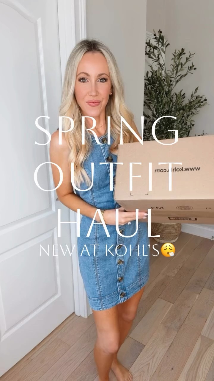 New spring haul from Kohl’s I can’t let you miss!😮‍💨 Ladies, this Kohl’s outfit roundup in GOOD!🔥The florals, the gingham, the denim, the dresses, the spring tops- I give it all a 10/10! Guilty of adding way too much to cart! 🤭 Which spring outfit from Kohl’s is your fave?👇🏻

#kohlspartner #summeroutfit #kohlsfinds #newarrivals #ad Kohls haul, Kohls new arrivals, Kohls new release, Kohls spring fashion, Kohls women’s fashion, spring outfits 2026 Kohls summer fashion, Kohls style, date night outfits, business casual workwear, spring dresses, work outfits, vacation outfits beach, Kohls style finds, Kohls outfit, new Kohls drops, viral denim, denim dress, everyday style, Kohls fashion finds, Kohls weekly finds, everyday outfits, Lauren Conrad, LC Lauren Conrad, casual outfits, Kohls must haves, affordable spring outfits, spring outfit ideas, budget friendly fashion, mom style, over 30, mom approved @kohls 

@kohls

#LTKootd #LTKWorkwear #LTKSaleAlert