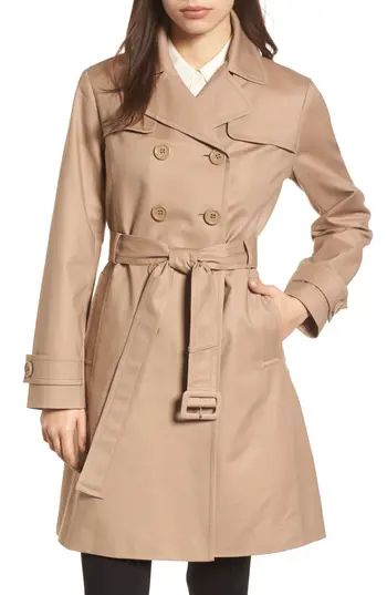 Women's Kate Spade New York Signature Back Bow Trench Coat | Nordstrom