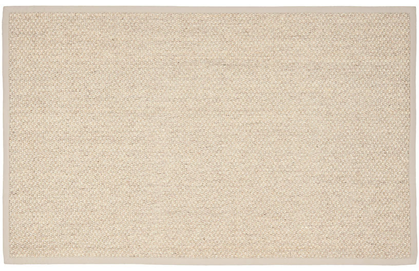 Eric Sisal Rug, Marble | One Kings Lane