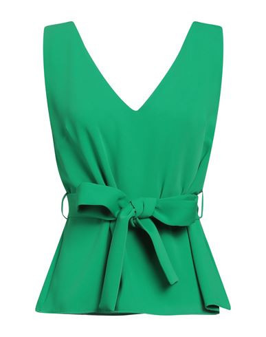 P. a.r. o.s. h. Woman Top Green Size M Polyester | YOOX (US)