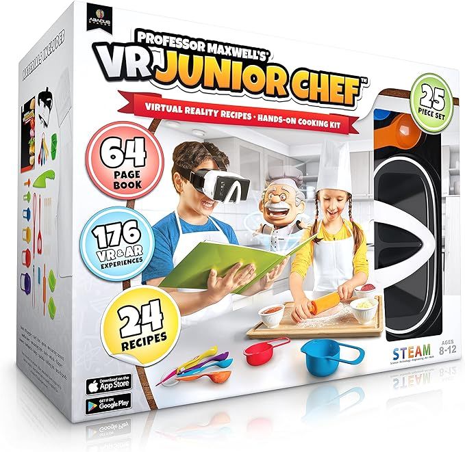 Professor Maxwell's VR Junior Chef - Virtual Reality Kids Cookbook and Interactive Food Science S... | Amazon (US)