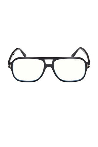 TOM FORD Aviator Optical Eyewear in Black | FWRD 