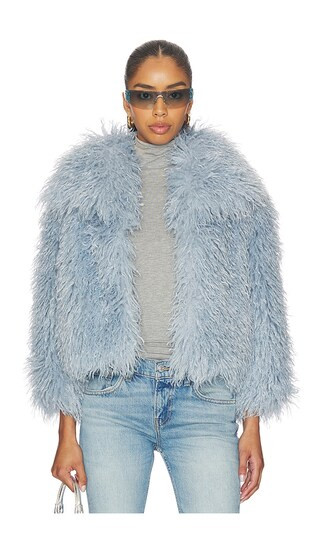 Isabel Jacket in Placid Blue | Revolve Clothing (Global)