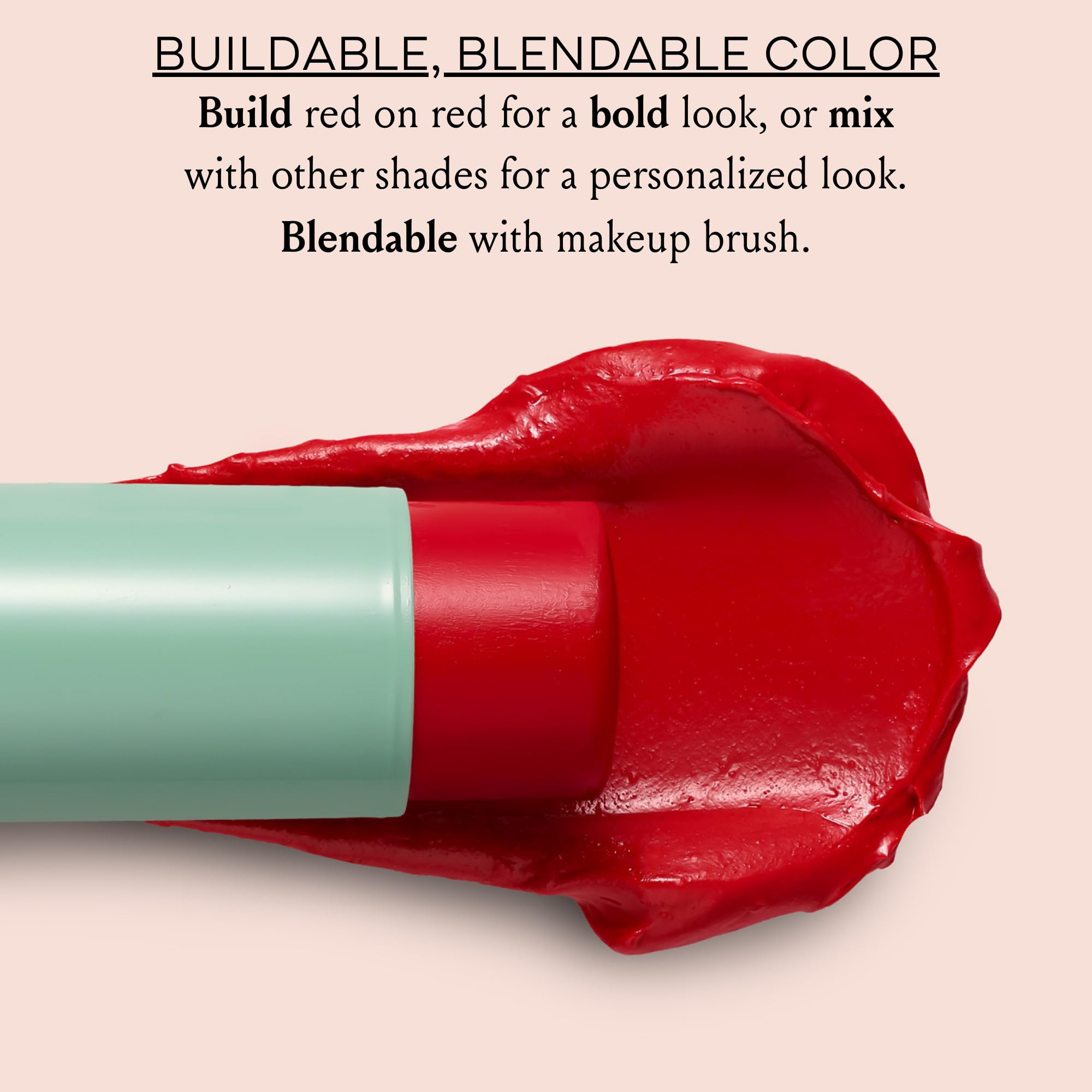 BOOM Beauty Boom Stick Parisian Red: 3-in-1 Cream Blush Stick for Eyes, Lips & Cheek, Long-Wearin... | Amazon (US)