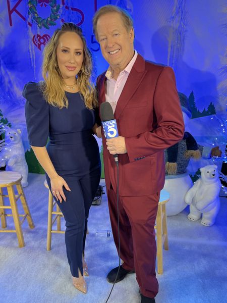 Had so much fun being a guest on KTLA to promote my podcast! What made my day was walking into the office at iHeartRadio and seeing all of the Christmas Decor! 🎄😍

#LTKworkwear #LTKHoliday #LTKparties