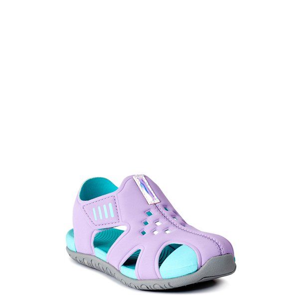 Wonder Nation Toddler Girls Beach Bump Toe Sport Sandals | Walmart (US)