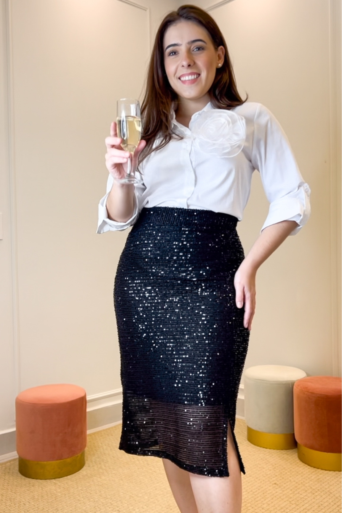 Ideais de Look para Reveillon 

O Broche flor tecido organza uma costureira que fez para mim.

#LTKNatal #NatalLTK #GifTLTK #LTKGift 