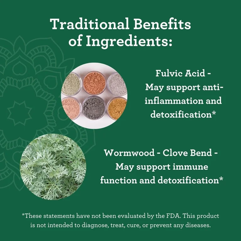 GuruNanda Paracleanse with Wormwood, Clove & Fulvic Acid with Neem Extract - 2 Step Liquid Supple... | Walmart (US)