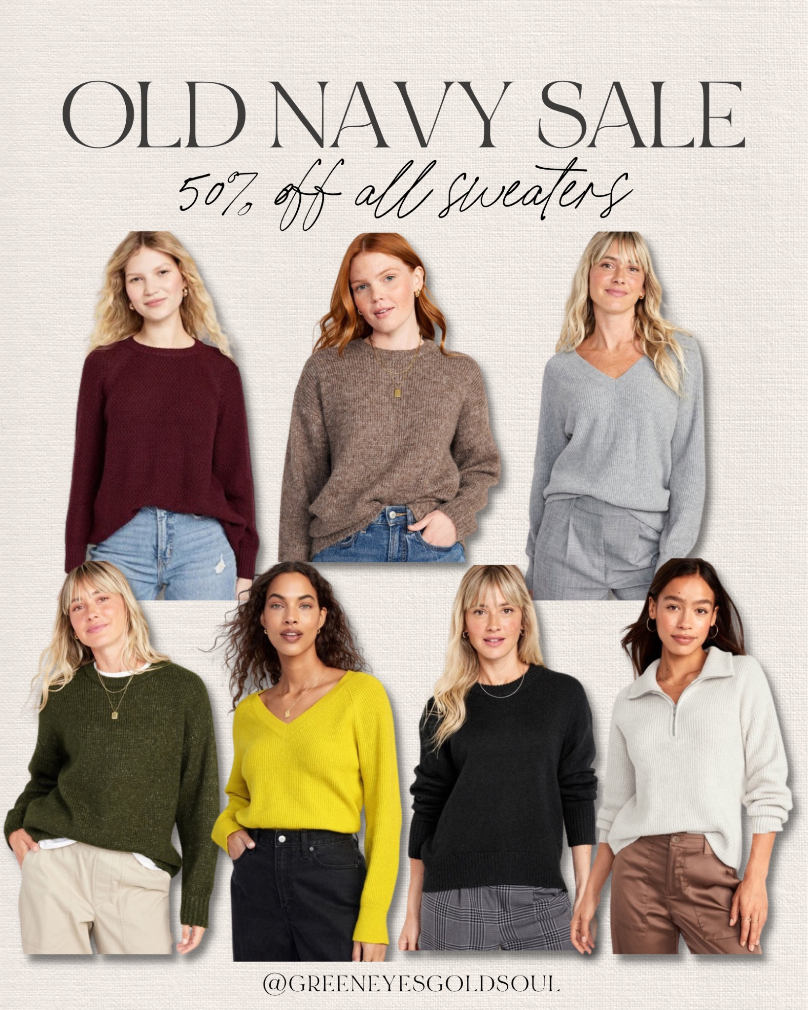 Old navy sale on sale sweaters