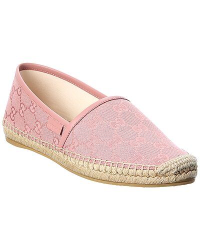 GG Canvas & Leather Espadrille | Gilt