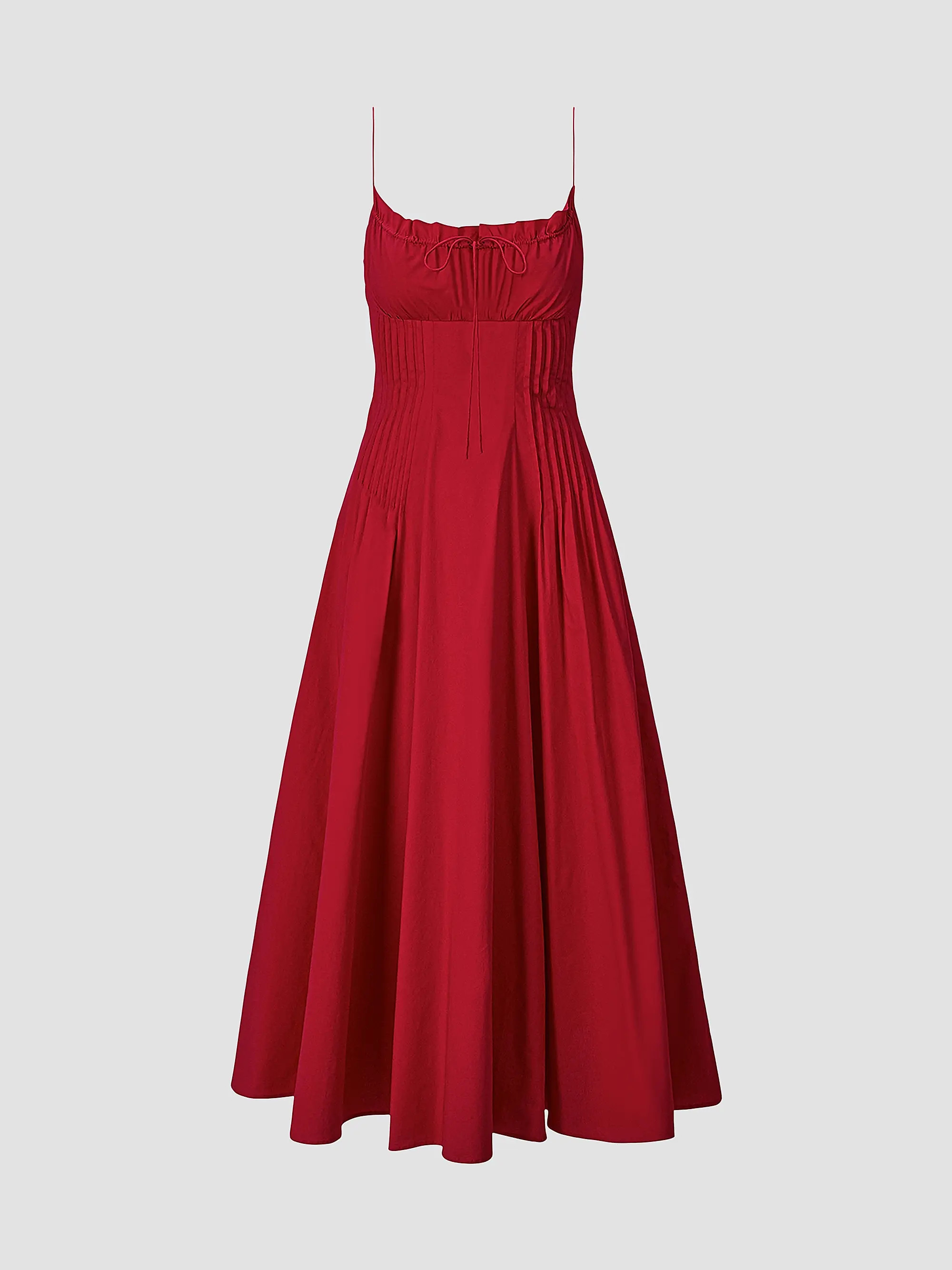 Staud Margi Cotton Midi Dress | Saks Fifth Avenue | Saks Fifth Avenue