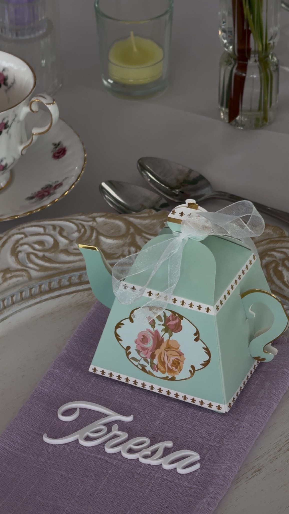 Bridal shower name tags #bridalshowerdecor