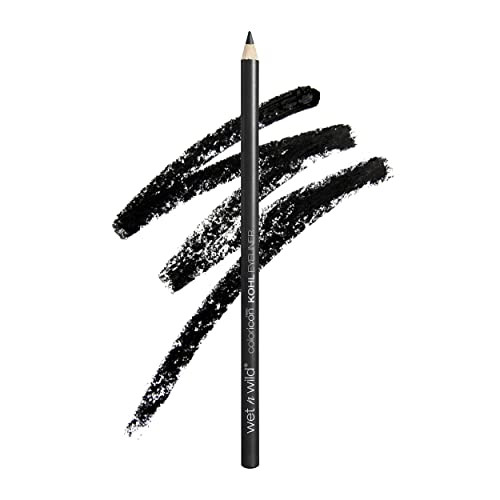 wet n wild Color Icon Kohl Eyeliner Pencil - Rich Hyper-Pigmented Color, Smooth Creamy Application, Long-Wearing Matte Finish Versatility, Cruelty-Free - Baby's Got Black | Amazon (US)