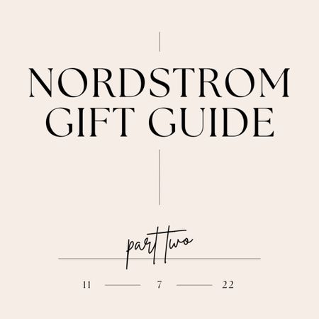 Today on the blog ( sarah swanson design .com ) 
A Nordstrom GIft Guide so good it takes three posts to link all the gifts! Head to the blog for the full write up! 

#LTKHoliday