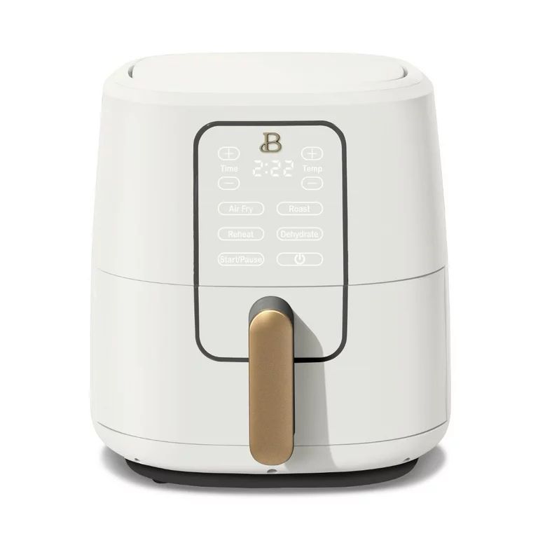 Beautiful 6 Qt Air Fryer with TurboCrisp Technology and Touch-Activated Display, White Icing by D... | Walmart (US)