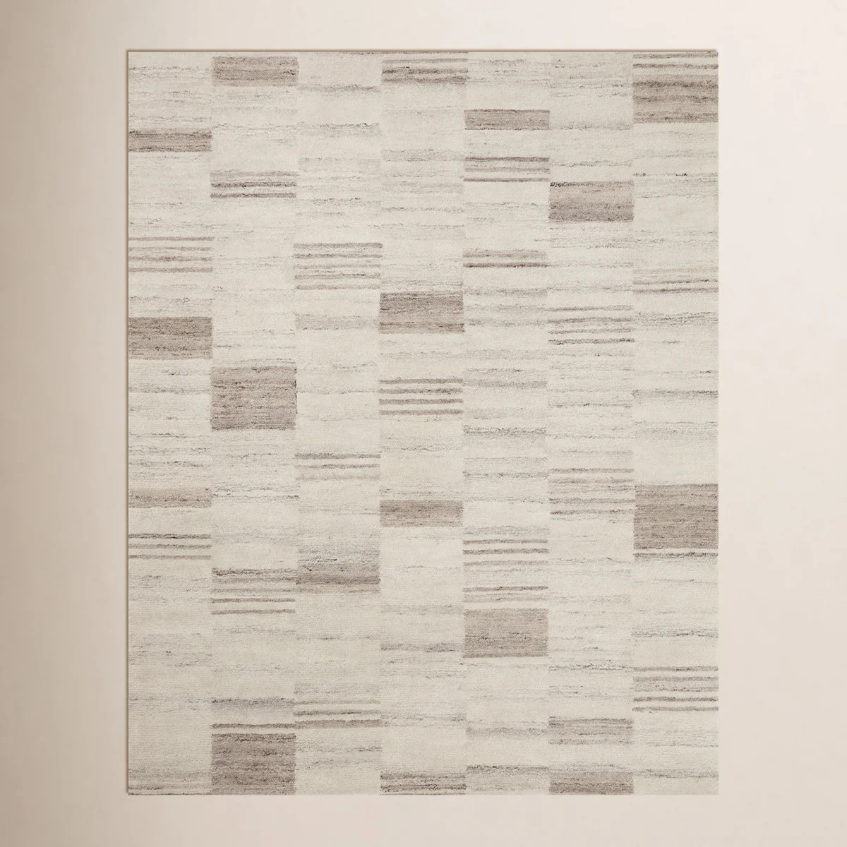 Amber Lewis x Loloi Rocky Ivory / Dove Area Rug | Wayfair North America