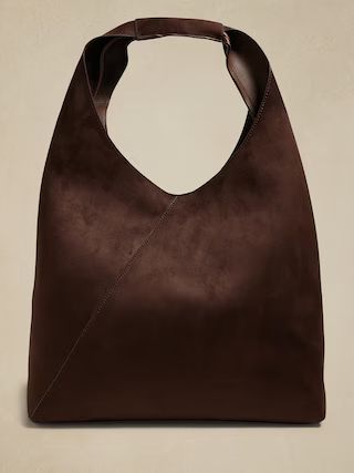 Vegan Leather Slouchy Tote | Banana Republic Factory