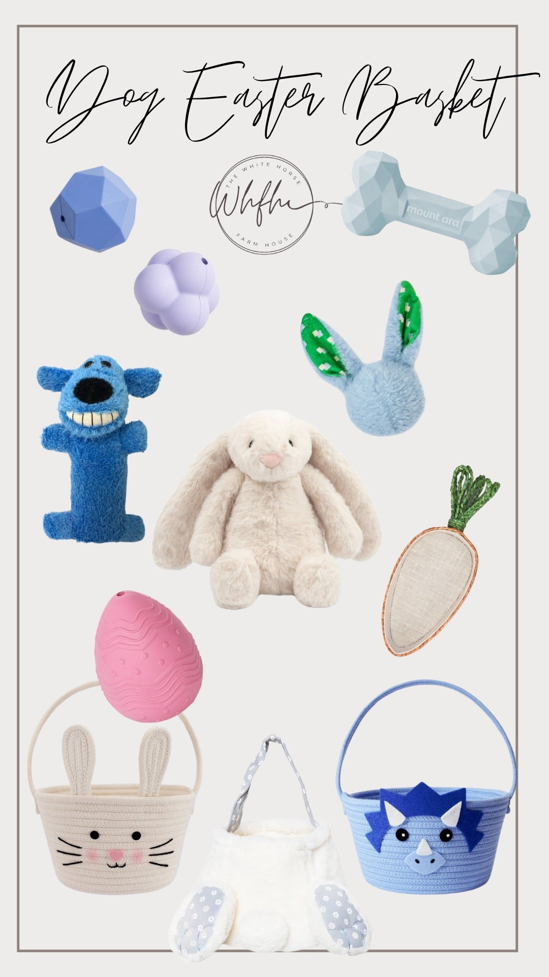 Hop into Easter fun with the cutest dog Easter baskets ever!
From plush chicks and squeaky carrots to pastel treat toys and bunny-themed baskets, these picks are paw-fect for spoiling your pup this spring! Whether you’re going soft and snuggly or bold and bouncy, I’ve rounded up the best Easter goodies your furry friend will love.

Shop the baskets + toys below and make their tails wag!
#DogEasterBasket #EasterForDogs #LTKPets #EasterGifts #DogMomLife #SpringPicks #LTKDog


#LTKPets #LTKSeasonal #LTKKids