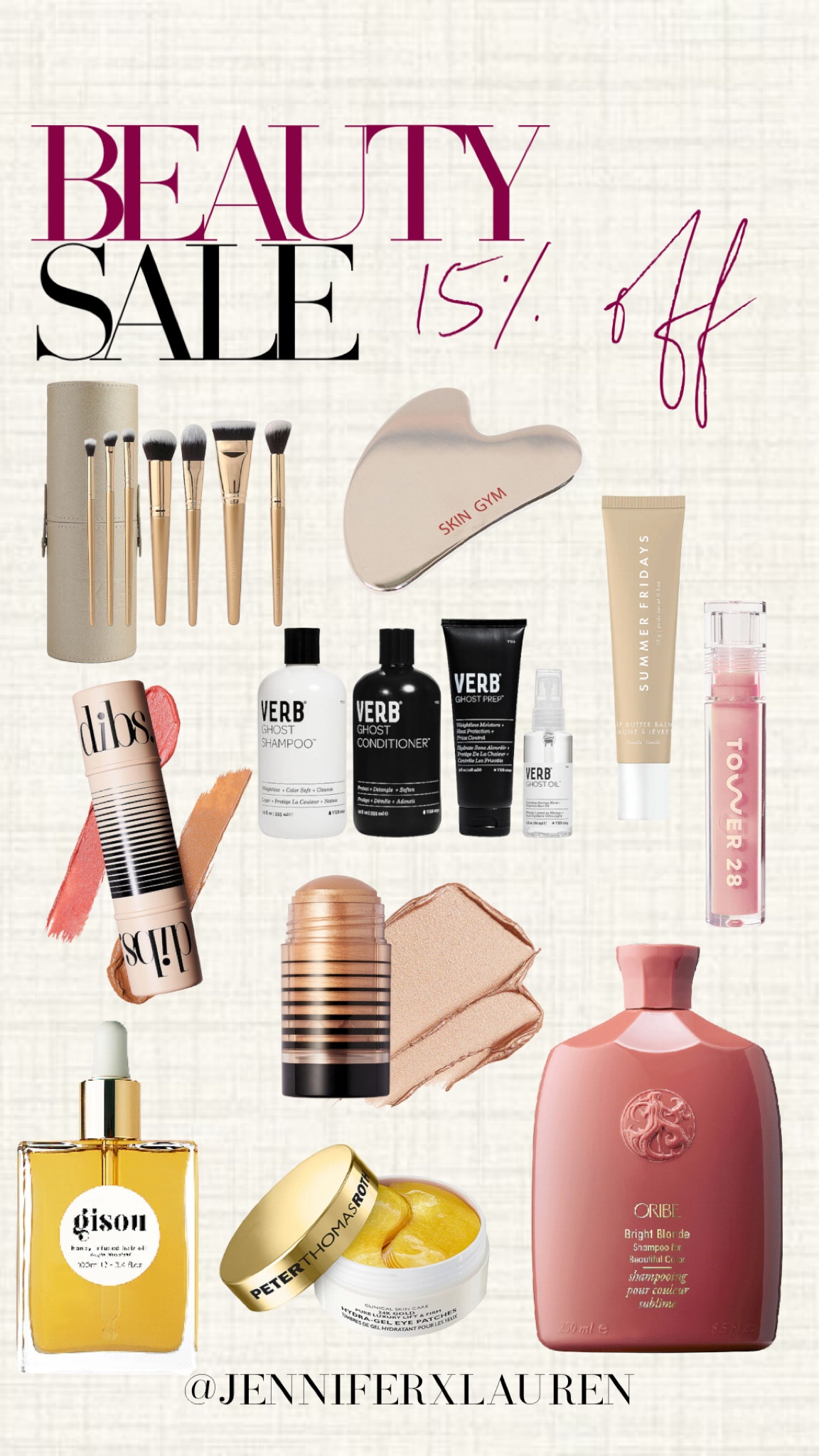 Code BEAUTY15 for 15% off

Revolve sale. Christmas gift ideas. Beauty gifts. Stocking stuffers. Makeup products  

#LTKbeauty #LTKSeasonal #LTKGiftGuide