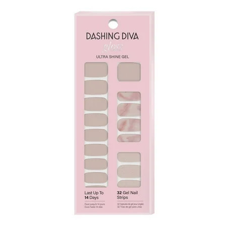 Dashing Diva Gloss Nail Art - Maybe Marble - 32pc | Walmart (US)