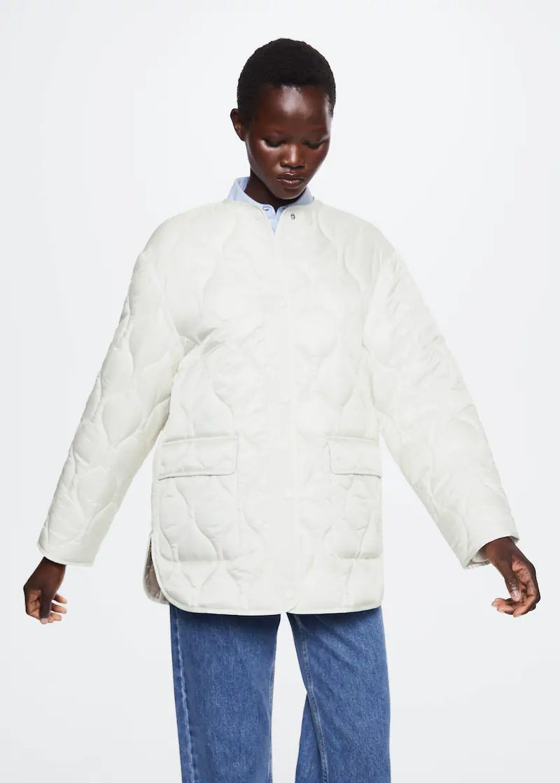 Search: White quilted jacket (21) | Mango USA | MANGO (US)