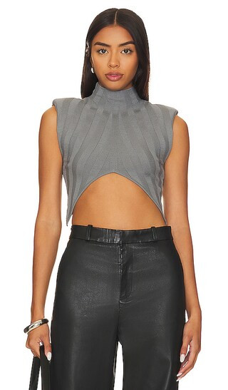 Ziya Top in Slate | Revolve Clothing (Global)