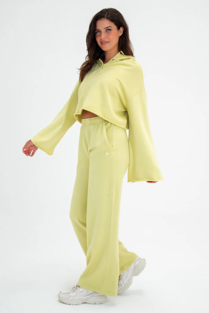 Vitality Homebody Wide Leg Trouser - Pear Washed | Vitality