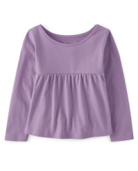 Baby And Toddler Girls Empire Babydoll Top - hawaiian hibiscus | The Children's Place