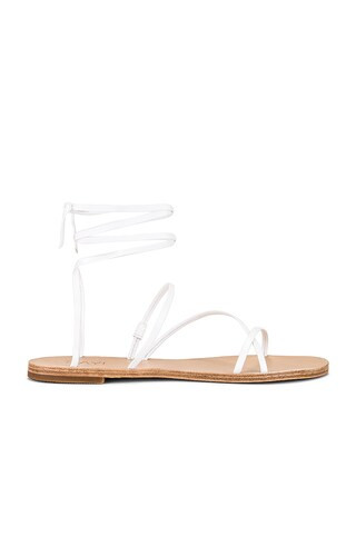 RAYE Tied up Sandal in White from Revolve.com | Revolve Clothing (Global)