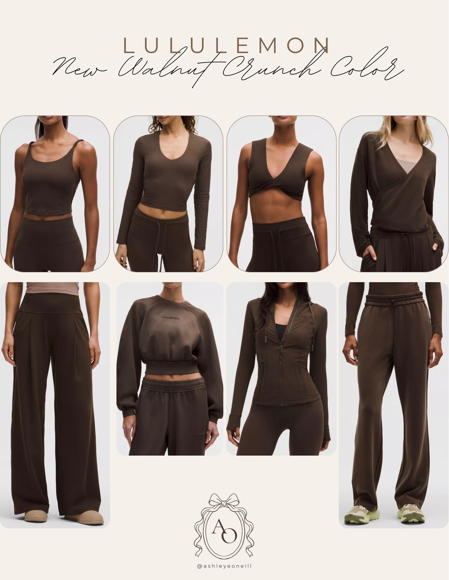 New walnut crunch color from Lululemon!

#LTKActive #LTKootd #LTKfitnessgoals