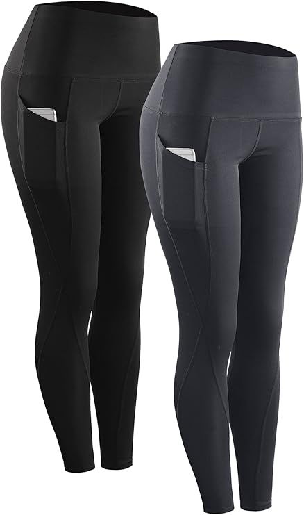 NELEUS High Waist Running Workout Leggings for Yoga with Pockets | Amazon (US)