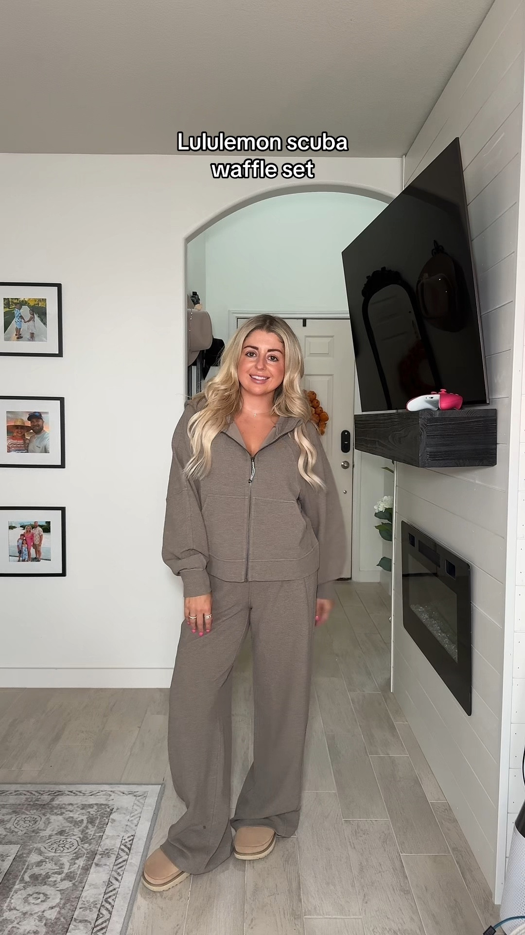 Lululemon scuba waffle set
Scuba jacket m/l
Scuba wide leg small
Ugg clogs tts

#LTKShoeCrush #LTKFindsUnder50 #LTKFindsUnder100