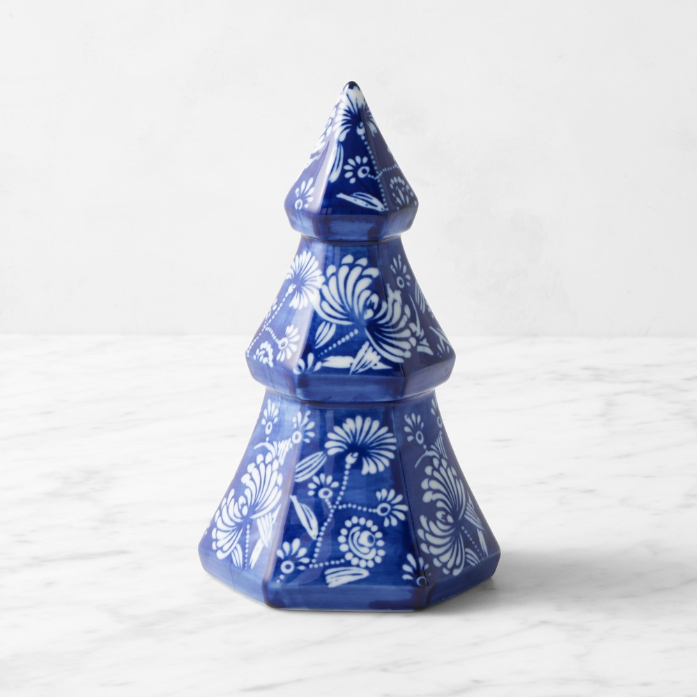 Chinoiserie Ceramic Christmas Tree | Williams-Sonoma