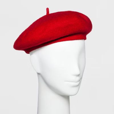 Women's Berets Hat - Wild Fable™ Red | Target