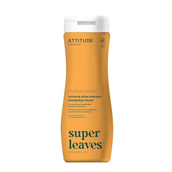 ATTITUDE Volume And Shine Hair Shampoo, EWG Verified, Dermatologically Tested, Plant- and Mineral... | Amazon (US)
