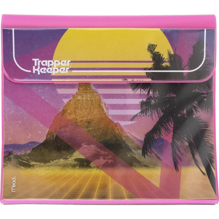 Trapper Keeper Binder, Sunset, 1" Trapper Keeper (260038CO1-WMT) | Walmart (US)