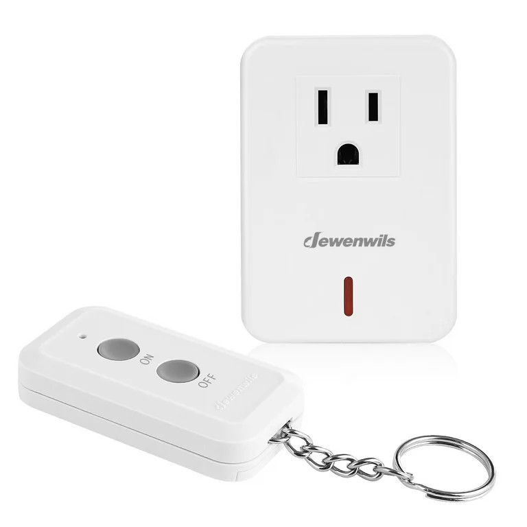 DEWENWILS Indoor Wireless Remote Control Outlet, Remote Light Switch Kit, Wireless On Off Power S... | Walmart (US)