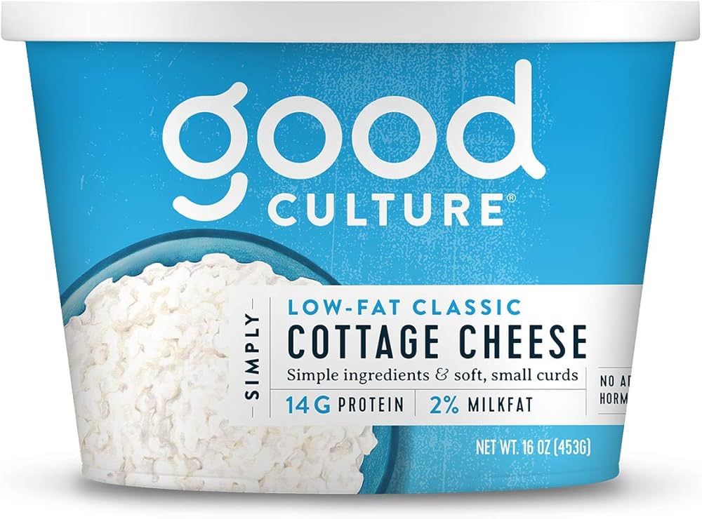 Good Culture Cottage Cheese Simply 2% Low-Fat Classic, 16 Oz | Amazon (US)