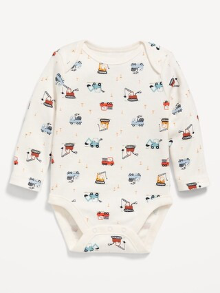 Long-Sleeve Printed Bodysuit for Baby | Old Navy (US)